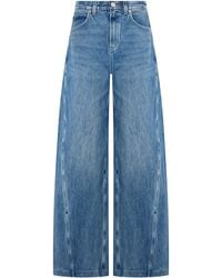 Alexander Wang - Wide-Leg Jeans Cotton - Lyst