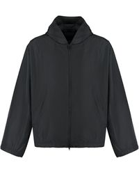 Balenciaga - Technical Fabric Hooded Full-Zip Jacket - Lyst