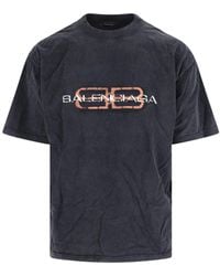 Balenciaga - T-Shirts And Polos Cotton - Lyst