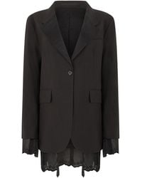 Our Legacy - Jacket Reversible Linen Soot Techflax Blazers - Lyst