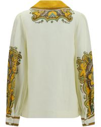 ALÉMAIS - Porter Linen Shirt Top - Lyst