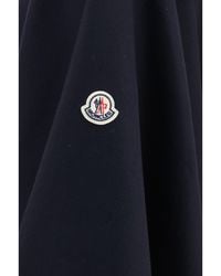 Moncler - Padded Wool Blend Cape - Lyst