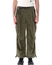 and wander - Oversized Cargo Pants - Lyst