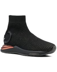 Ferragamo - Gardena Sock Ankle Sneakers 035222756164 - Lyst