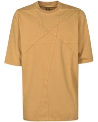 Rick Owens - Stitch Detail Oversize T-Shirt - Lyst