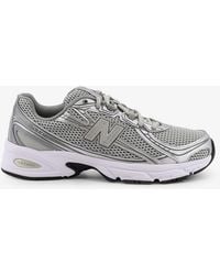 New Balance - 740 Mesh Sneakers With Iconic Contrasting Side Logo - Lyst