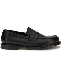 Premiata - Leather Loafer Calf Bos Taurus Loafers - Lyst
