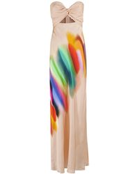 Essentiel Antwerp - Hebbles Strapless Midi Dress - Lyst