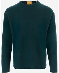 Guest In Residence - Cashmere Sweater With Turn-Up Cuffs - Lyst