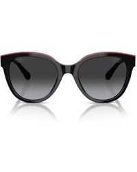 CHANEL - Chanel Eyewear Ch5414 Butterfly-Frame Sunglasses - Lyst
