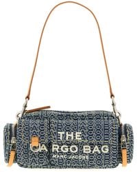 Marc Jacobs - The Cargo Monogram Denim Shoulder Bag - Lyst