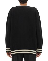 McQueen - Varsity Sweater Cotton Jumpers - Lyst