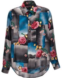 Martine Rose - Today Floral Shirt, Blouse - Lyst