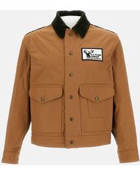 Junya Watanabe - Cotton Oxford X Wool Nylon Check Filson Jacket - Lyst