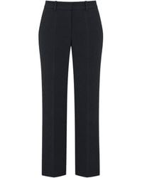 P.A.R.O.S.H. - Tailored Straight-Leg Trousers Wool - Lyst