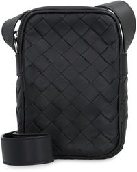 Bottega Veneta - Intrecciato Zipped Phone Pouch - Lyst