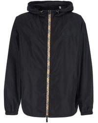 Burberry - Jacket Clapton Polyamide Coat - Lyst