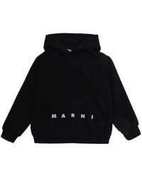 Marni - Hoodie Cotton Hoods & Sweatshirts - Lyst