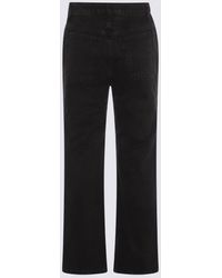 KHAITE - Cotton Denim Jeans - Lyst