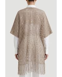 Brunello Cucinelli - Light Open Knit Sweater - Lyst