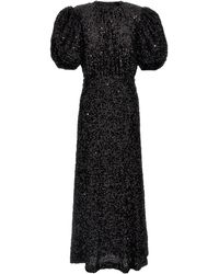 ROTATE BIRGER CHRISTENSEN - Sequin Midi Dress - Lyst