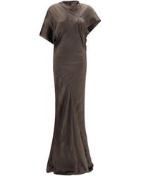 Rick Owens - Seb Dress With Pull-On Styling - Lyst