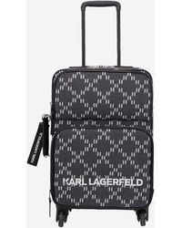 Karl Lagerfeld - K/Monogram Suitcase - Lyst