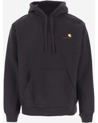 Carhartt - Cotton Sweatshirt With Embroidered Logo Sweatshirts - Lyst