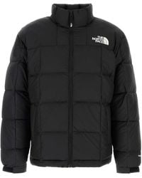 The North Face - Black Polyester Lhotse Down Jacket - Lyst