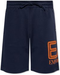 EA7 - Emporio Armani Shorts With Logo - Lyst