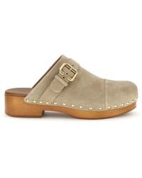 Chloé - Jeannette Clog Mules Sandal - Lyst