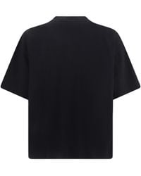 Dries Van Noten - Monochrome Cotton T-Shirt T-Shirts - Lyst