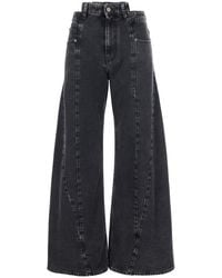 Maison Margiela - Wide-Leg Jeans Denim Cotton - Lyst