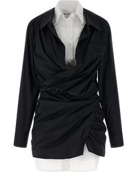 The Attico - Double Layer Shirt Dress - Lyst