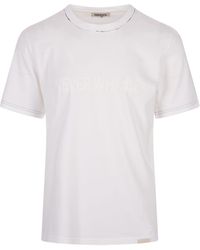 Premiata - T-Shirt With Never Print - Lyst
