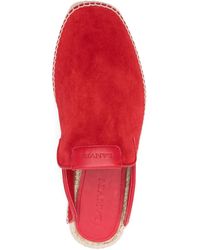 Lanvin - Suede Espadrilles Carmine Shoe - Lyst