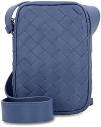 Bottega Veneta - Intrecciato Zipped Phone Pouch - Lyst