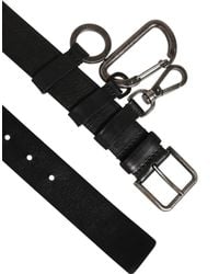 Dolce & Gabbana - Key Ring Clip Attachments Buckle Belt 100Lf - Lyst