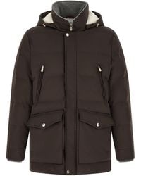 Brunello Cucinelli - Polyamide Parka Clothing - Lyst