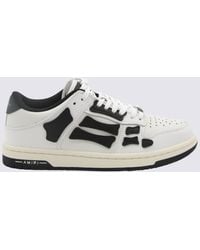 Amiri - And Leather Chunky Skel Low Top Sneakers - Lyst