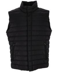 Herno - Padded Quilted Vest Jacket - Lyst