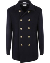 Brunello Cucinelli Synthetic Plain Raincoat in Black for Men Mens Coats Brunello Cucinelli Coats Save 55% 