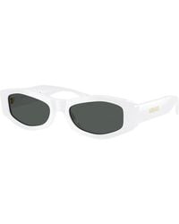 Versace - Sunglasses Rectangle Full Rim, Frame And Lens Ve4487314/87 - Lyst