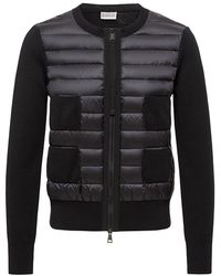 Moncler - Padded Cardigan - Lyst