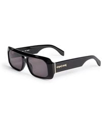 Palm Angels - Sunglasses Rectangle Full Rim, Frame And Dark Lens Peri102Willow1007 - Lyst