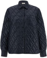 Moncler - Quilted Overshirt - Lyst