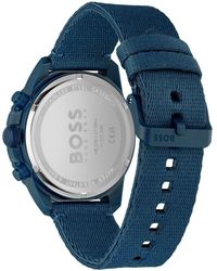 BOSS - Admiral Ocean Solar Quartz Chronograph Watch Accessories Jewelry - Lyst