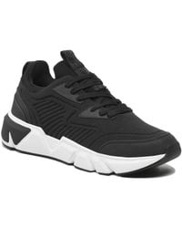 Calvin Klein - Pro Runn Lace-Up Knit Sneakers - Lyst