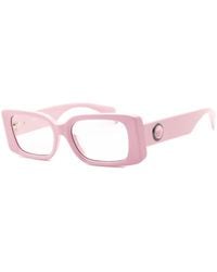Versace - Eyeglasses Rectangle Full Rim, Frame And Clear Demo Lenses Lens Ve3362U5485 - Lyst