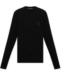 Dolce & Gabbana - Sweater With Logo - Lyst